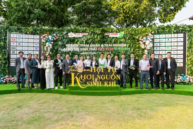 86 đối tác phân phối chiến lược hội tụ, The Royal khởi động Five Star Eco City - Ảnh 1