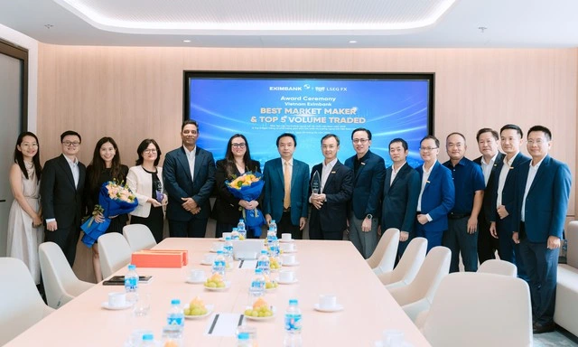 Eximbank nhận giải 'Best Market Maker' từ LSEG, khẳng định vị thế thị trường quốc tế - Ảnh 2