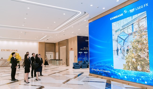 Eximbank nhận giải 'Best Market Maker' từ LSEG, khẳng định vị thế thị trường quốc tế - Ảnh 3
