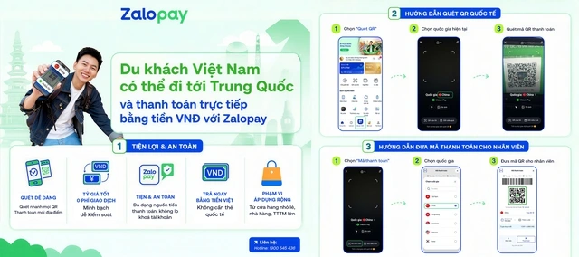 Thanh toán Zalopay tại Trung Quốc: Từ trung tâm thương mại đến gánh hàng rong - Ảnh 3