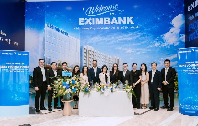 Eximbank nhận giải 'Best Market Maker' từ LSEG, khẳng định vị thế thị trường quốc tế - Ảnh 4