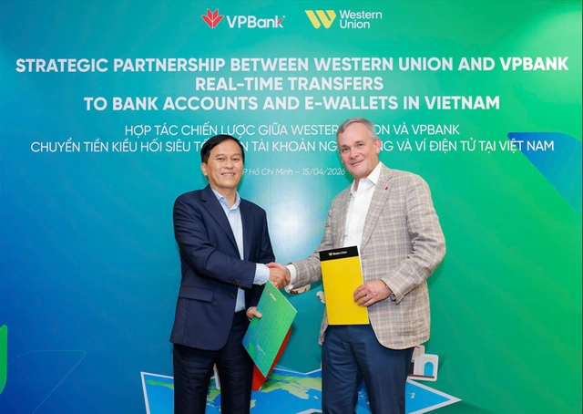 VPBank hợp tác Western Union nhận kiều hối vào ví điện tử, tài khoản siêu tốc - Ảnh 1