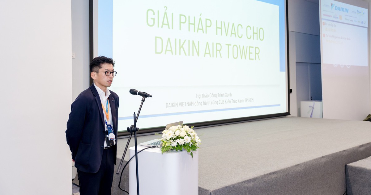 Công trình xanh không chỉ dừng lại ở chứng chỉ: Góc nhìn từ Daikin Air Tower