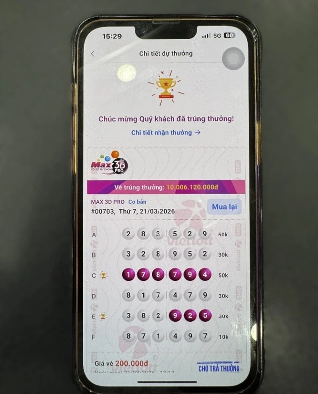 Vừa có người trúng 23 giải Vietlott, 'hốt' hơn 10 tỉ đồng - Ảnh 2