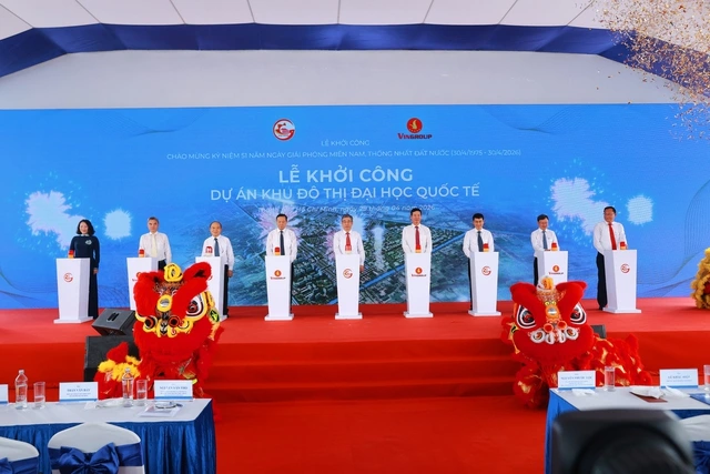 Vingroup khởi công Khu đô thị Đại học Quốc tế rộng 880 ha - Ảnh 1