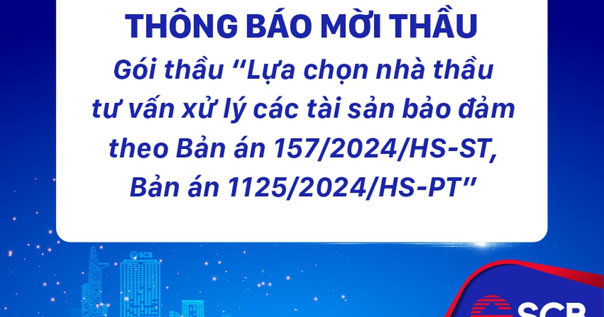 SCB gia hạn thời gian chọn nhà thầu xử lý tài sản vụ án Trương Mỹ Lan