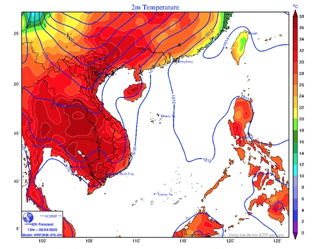 Đợt nắng nóng 42 độ C khi nào kết thúc? - Ảnh 1