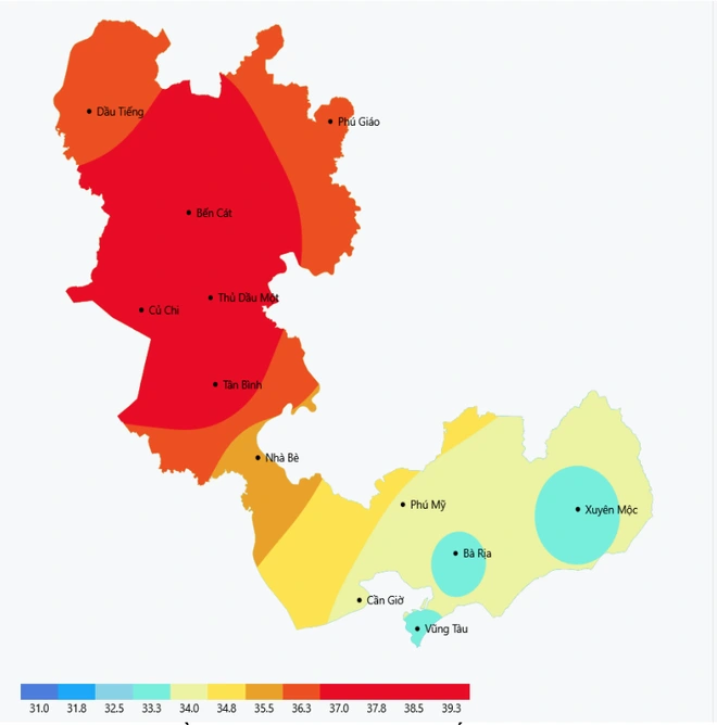 TP.HCM tiếp tục nắng nóng gay gắt, bao giờ mưa trái mùa trở lại? - Ảnh 3