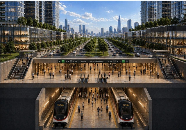 Metro Bến Thành - Thủ Thiêm sẽ dùng 'quái thú' khoan hầm vượt sông Sài Gòn - Ảnh 1