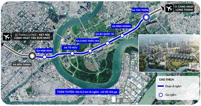 Metro Bến Thành - Thủ Thiêm sẽ dùng 'quái thú' khoan hầm vượt sông Sài Gòn - Ảnh 2