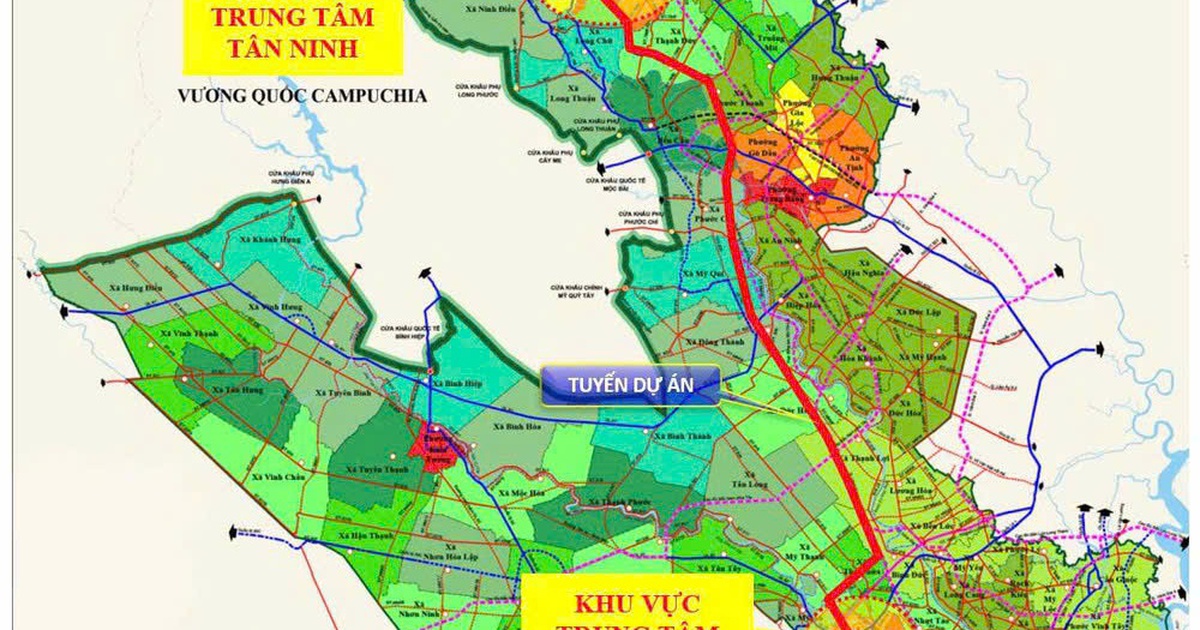 Tây Ninh sắp có tuyến đường xương sống hơn 25.000 tỉ đồng