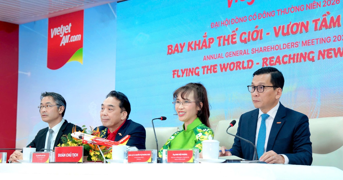 ĐHĐCĐ Vietjet 2026: Kết quả xuất sắc 2025, chia cổ tức 30%