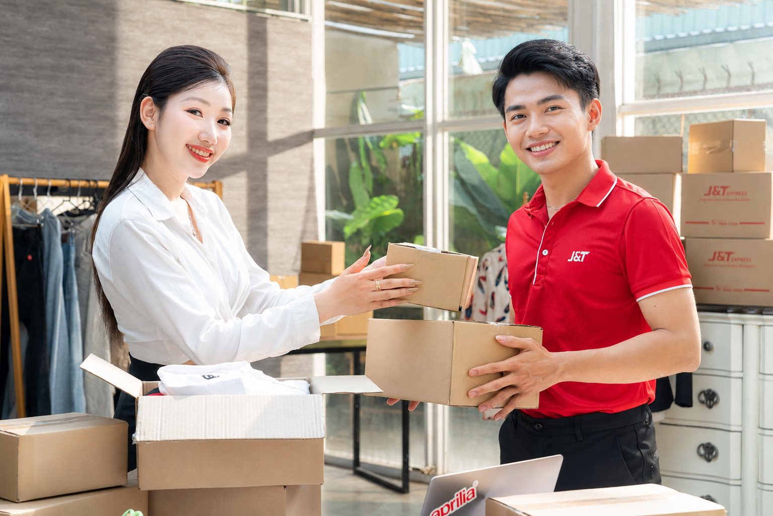 J&T Express 'mở khóa' tính năng giới thiệu bạn bè trên app gửi hàng - Ảnh 1
