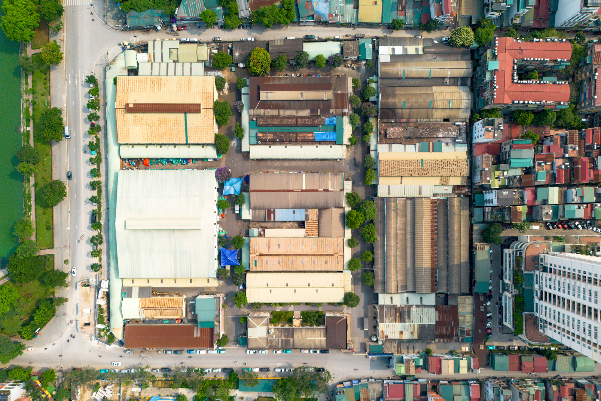 Toàn cảnh khu đất ven hồ Đền Lừ sắp chuyển đổi từ nhà máy sang chung cư tại Hà Nội - Ảnh 9