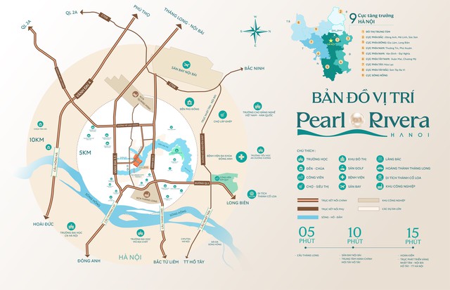 Mê Linh: Cực tăng trưởng Bắc thủ đô sẵn sàng đón đầu quy hoạch đô thị sông Hồng - Ảnh 1