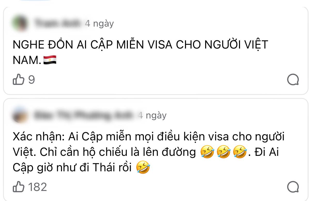 Thực hư thông tin Ai Cập miễn visa cho người Việt - Ảnh 1