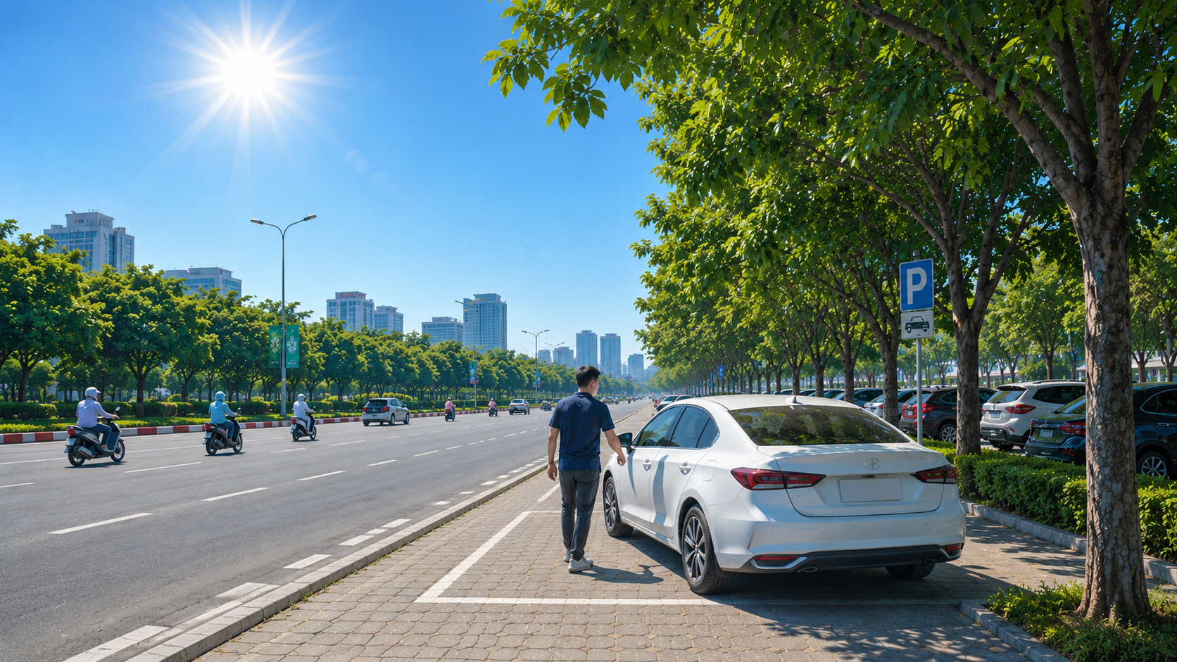 Lời khuyên cho người sử dụng ô tô ngày nắng nóng đỉnh điểm - Ảnh 1