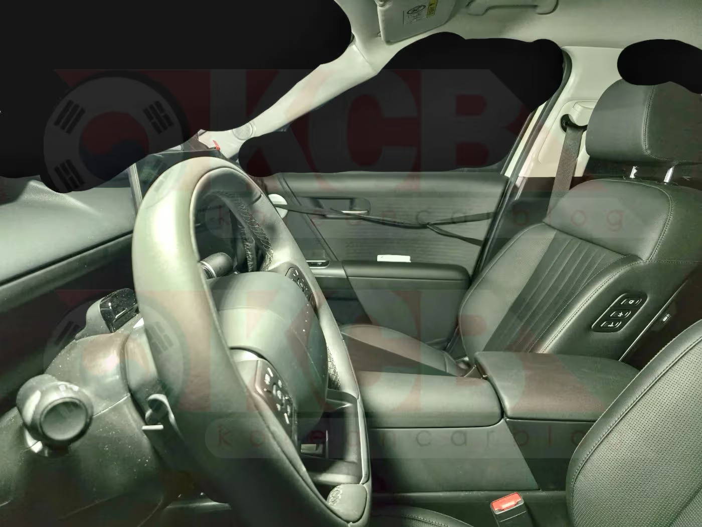 Hyundai Tucson 2027 lộ rõ nội thất: Màn hình khổng lồ, cần số chuyển sau vô-lăng, thiết kế giống Santa Fe - Ảnh 2