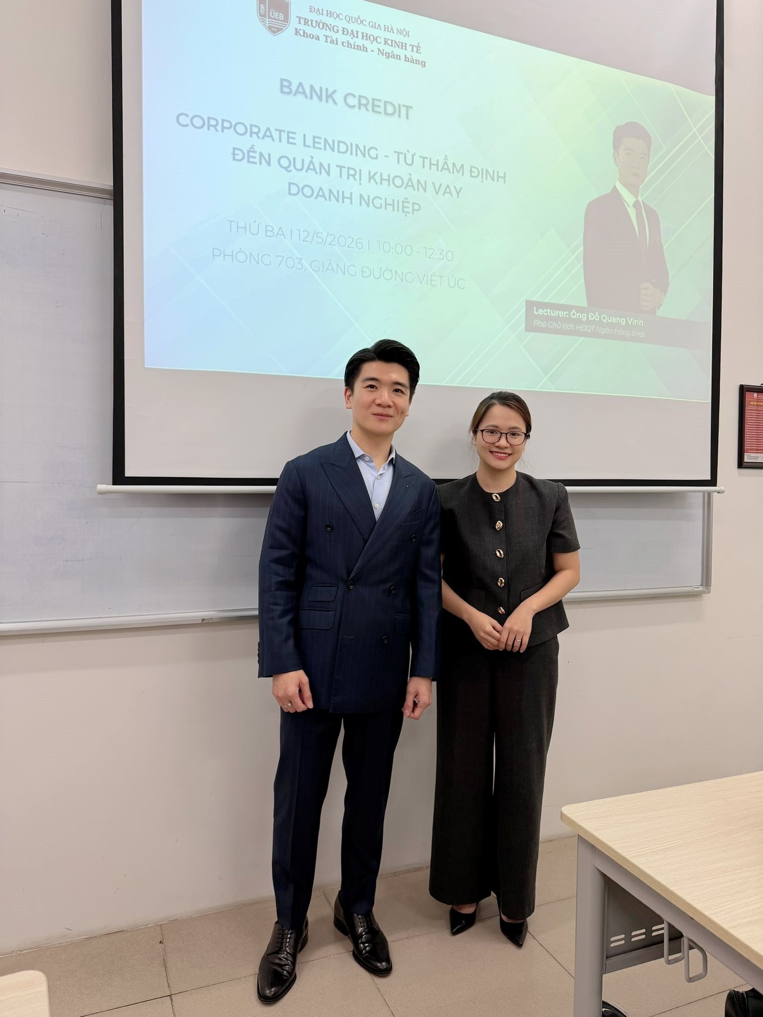Chủ tịch Đỗ Quang Vinh bất ngờ làm "thầy giáo" - Ảnh 3