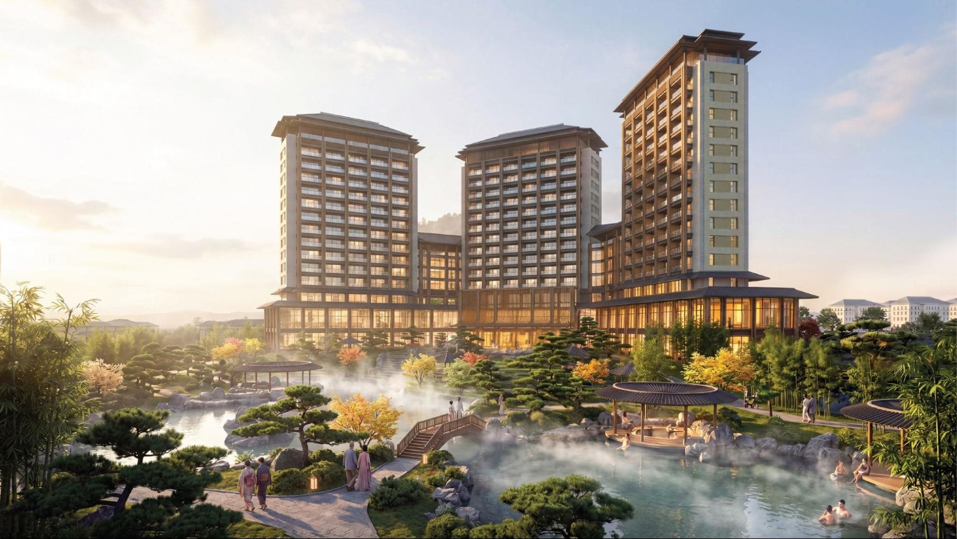 Xuân Cầu Holdings và Sunshine Group sắp khởi công khách sạn khoáng nóng đẳng cấp bậc nhất Việt Nam, chỉ cách trung tâm Hoàn Kiếm 12km - Ảnh 1