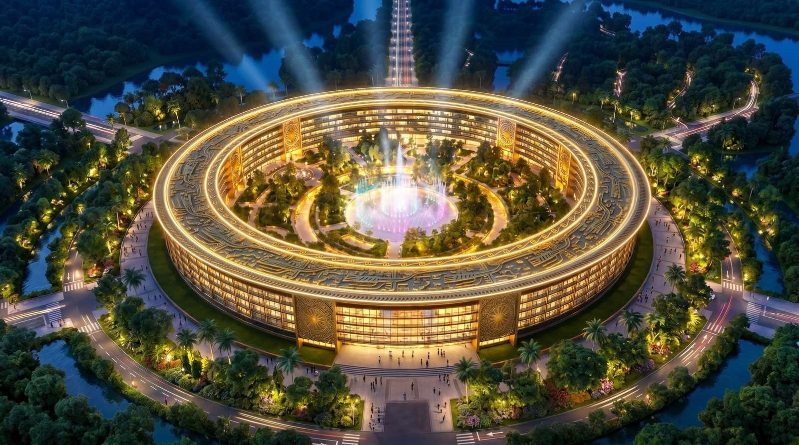 Lộ diện phối cảnh "Trống đồng hiện đại": Sunshine Group xây trung tâm R&D 4 tỷ USD tại Đồng Nai, bao phủ gần 10 lĩnh vực công nghệ tương lai - Ảnh 1