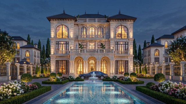 Choáng ngợp siêu dinh thự cho giới tài phiệt của Sunshine Group: Diện tích 2.500m2, trải dài 11km ven sông nằm ngay trục kết nối với Ciputra - Ảnh 4