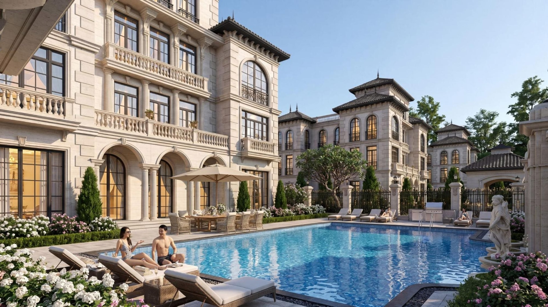 Choáng ngợp siêu dinh thự cho giới tài phiệt của Sunshine Group: Diện tích 2.500m2, trải dài 11km ven sông nằm ngay trục kết nối với Ciputra - Ảnh 5
