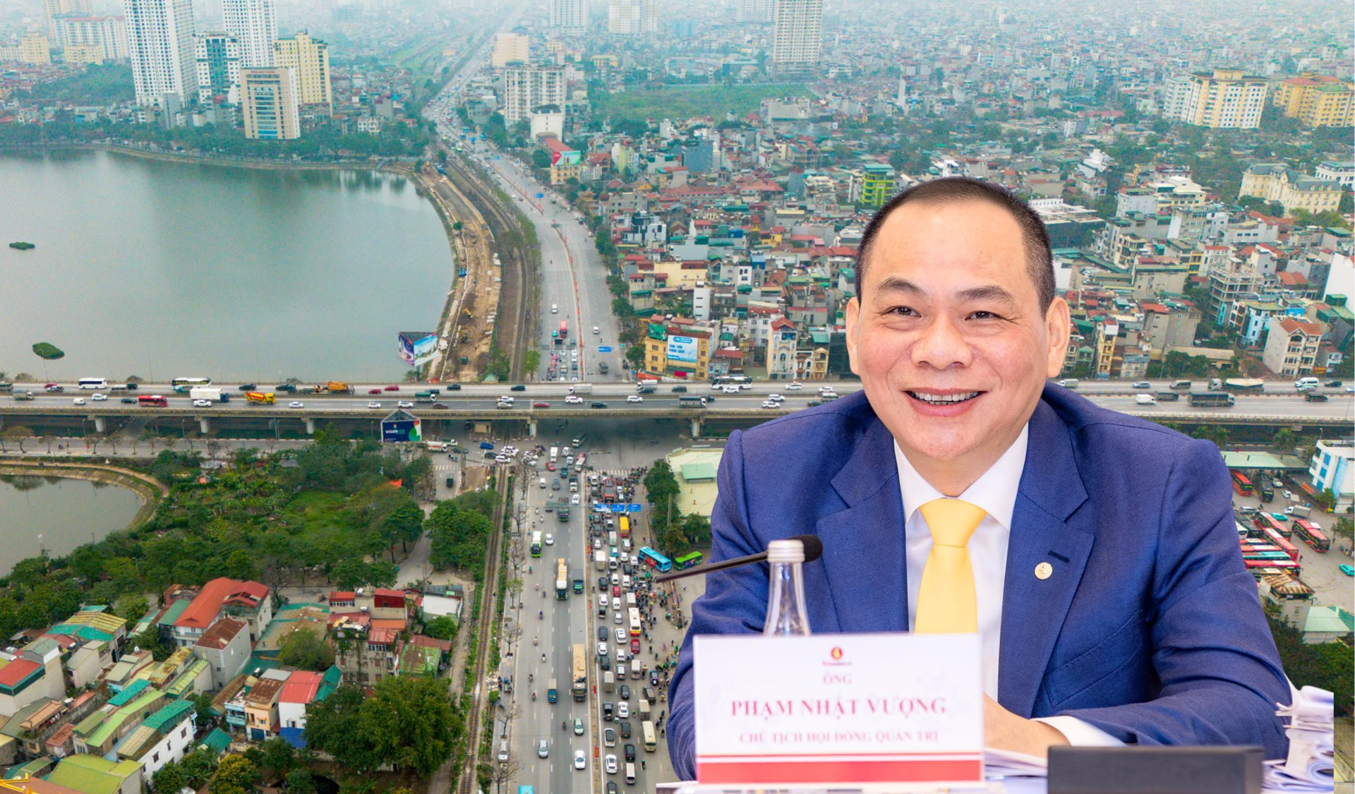 Chính thức bàn giao mốc giới tại loạt xã để triển khai siêu tuyến đường 16 làn xe, trị giá 6 tỷ USD của tỷ phú Phạm Nhật Vượng - Ảnh 1