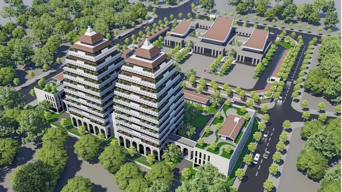 Hé lộ công ty đề xuất xây 2 tòa tháp 13 tầng tưởng niệm người quá cố giữa trung tâm Hà Nội - Ảnh 1