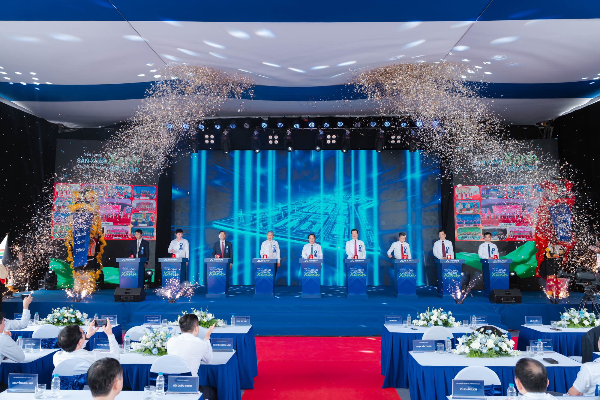 Hôm nay, Vinhomes, Hòa Phát cùng loạt doanh nghiệp đồng loạt khởi công 14 dự án trên 24.700 tỷ đồng tại thành phố có quy mô kinh tế lớn thứ 3 Việt Nam - Ảnh 1