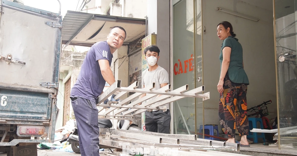 Xuyên lễ dỡ nhà, nhường mặt bằng làm cầu Trần Hưng Đạo
