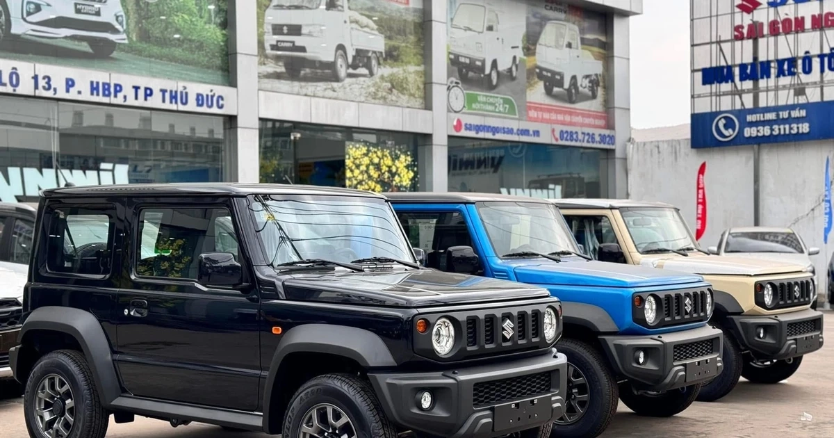 ‘Xe chơi’ Suzuki Jimny giảm giá mạnh để xả hàng