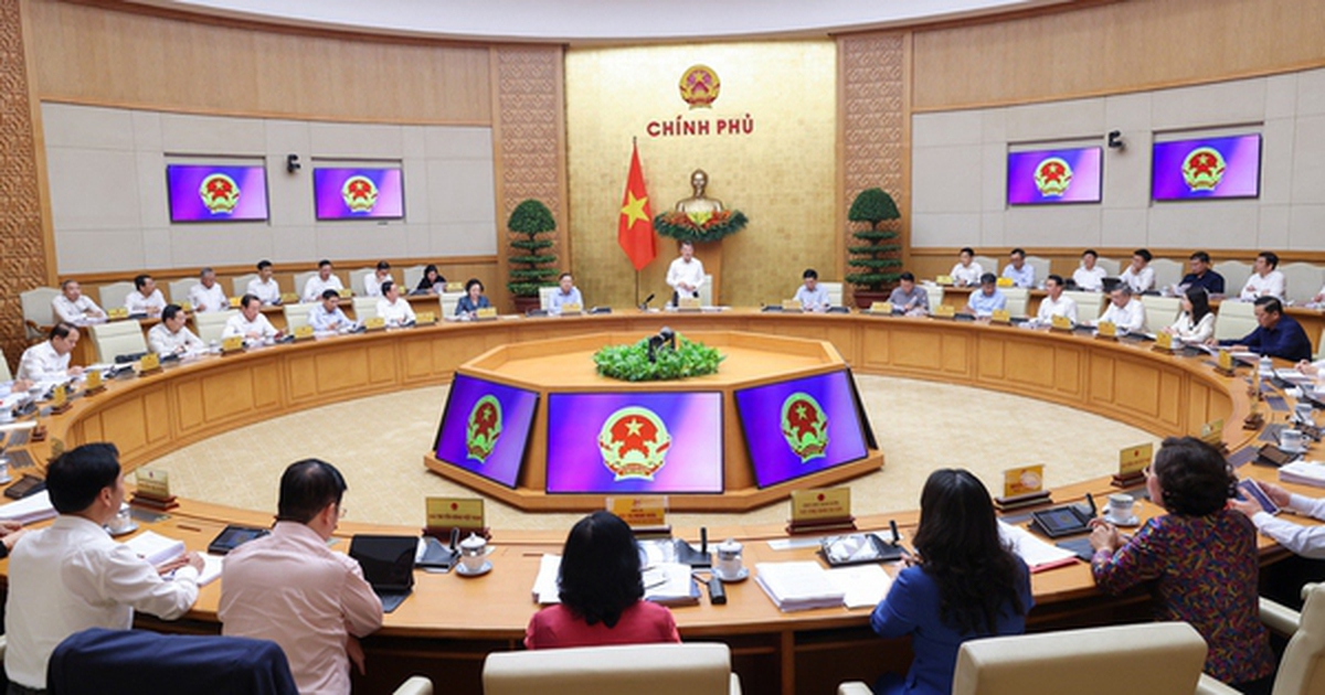 Thủ tướng chủ trì phiên họp Chính phủ thường kỳ tháng 4/2026