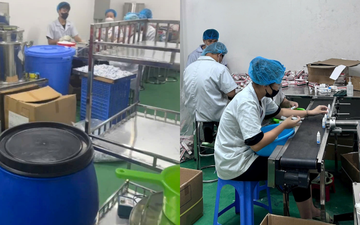 Nóng: 13.000 chai dung dịch vệ sinh phụ nữ giả, suýt vào tay người tiêu dùng