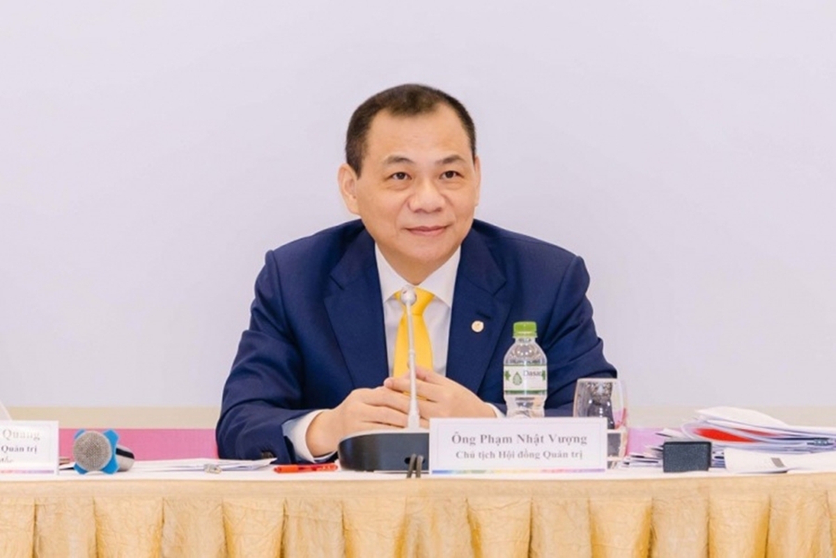 Sau hơn 1 tháng, tỷ phú Phạm Nhật Vượng có thêm gần 10 tỷ USD