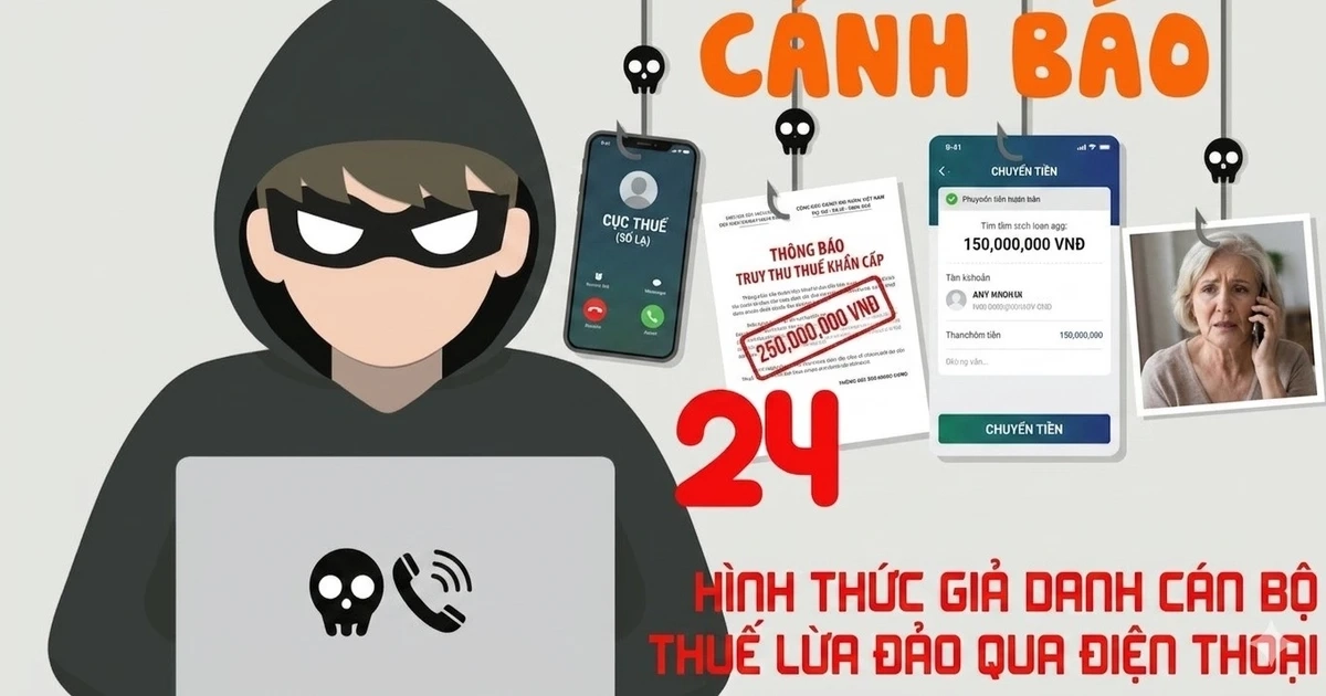 Chủ doanh nghiệp mất gần 1 tỷ đồng sau cuộc gọi xưng danh 'cán bộ thuế'