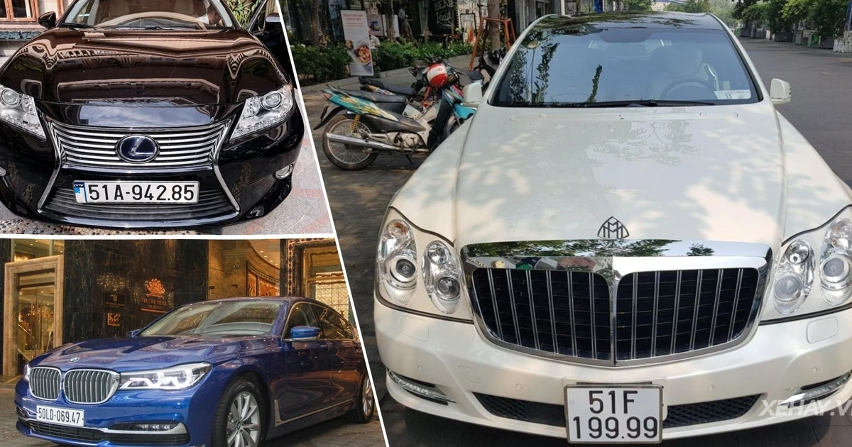 Cận cảnh 3 xe sang của bà Trương Mỹ Lan sẽ được đấu giá