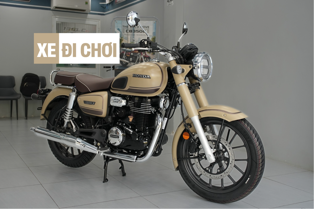 Mô tô cho dân chơi Honda CB350C về Việt Nam: Máy to hơn SH 350i, nguồn gốc nhập khẩu khiến nhiều người bất ngờ