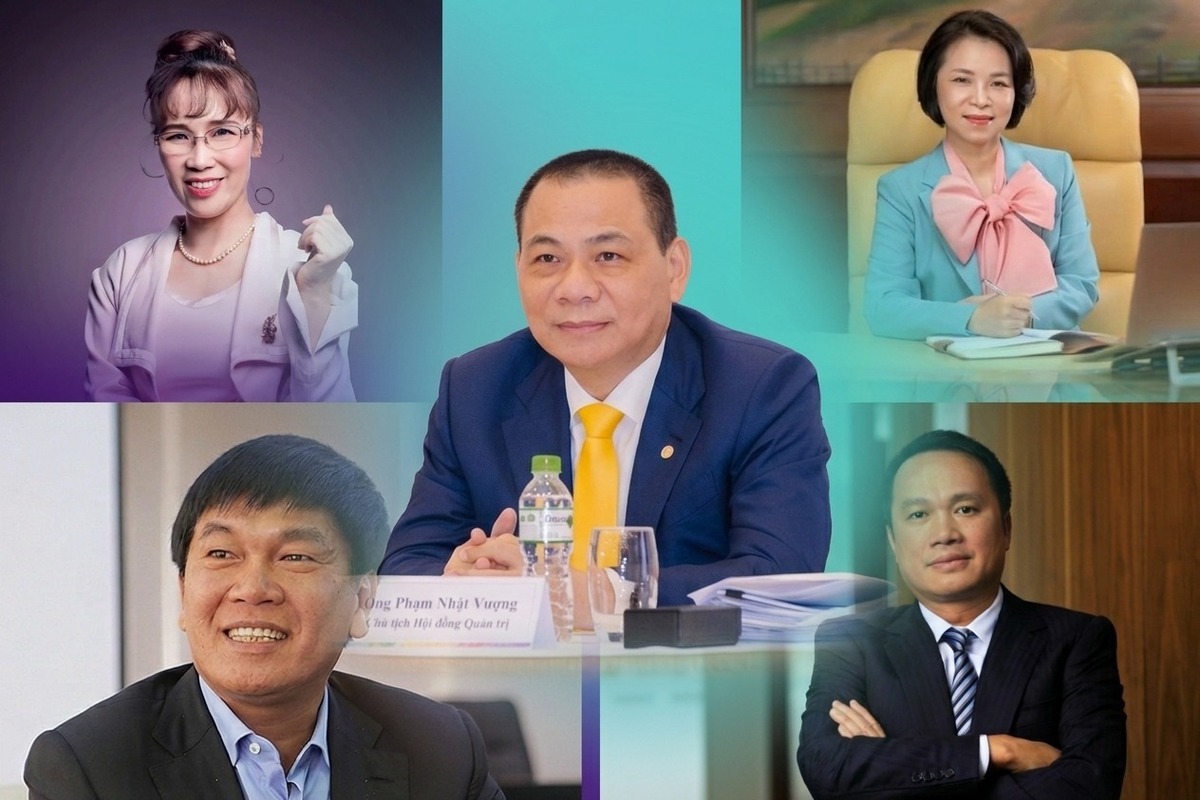Chứng khoán lập kỷ lục, tài sản các tỷ phú Việt ra sao?