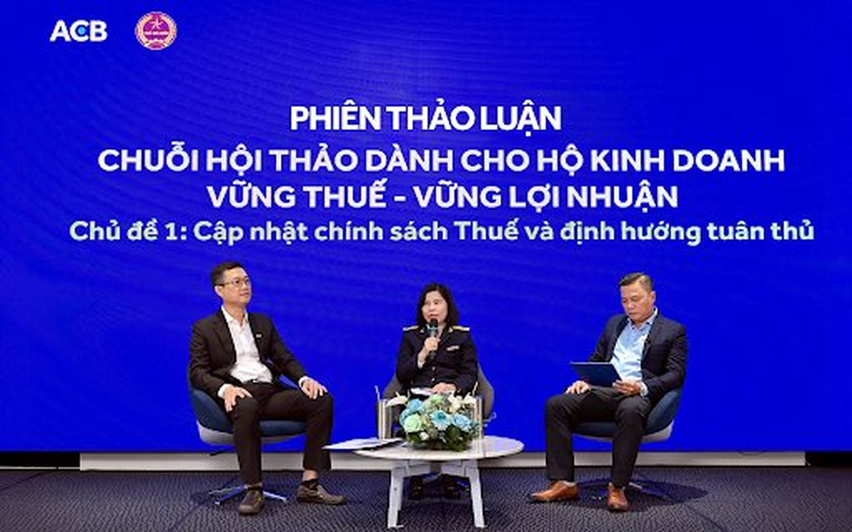 Thuế thay đổi, ACB tung chuỗi hỗ trợ quy mô lớn cho hộ kinh doanh