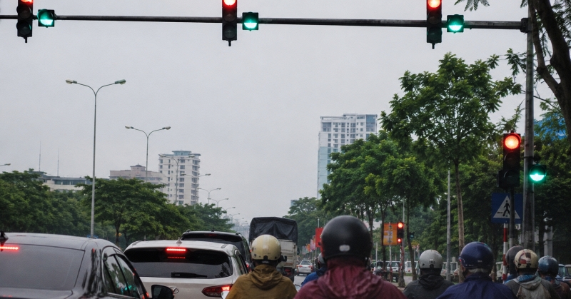 Đèn xanh bất ngờ chuyển đỏ khi đang đi có bị phạt nguội: Cục CSGT chỉ rõ, hàng triệu người dân cần chú ý ngay!