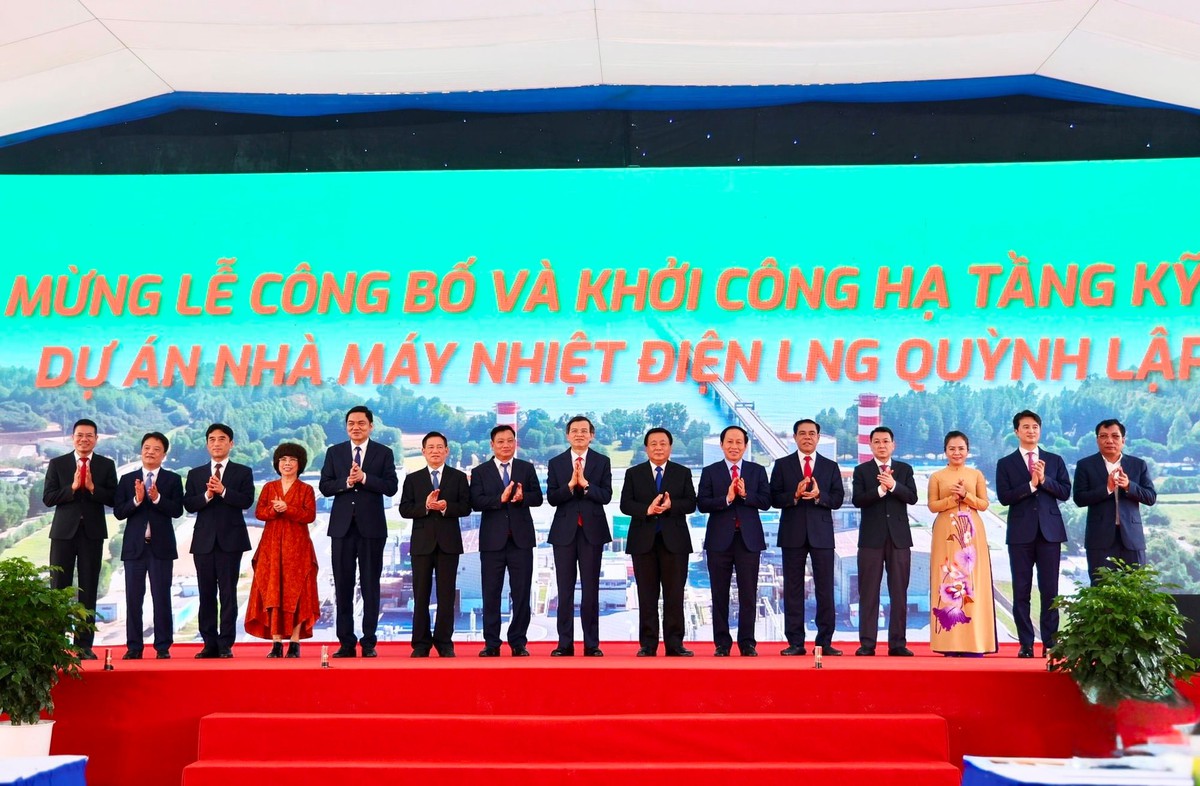 Chính thức khởi công nhà máy điện gần 60.000 tỷ đồng, quy mô lớn nhất Bắc Trung Bộ do liên danh PV Power, NASU và đại gia Hàn Quốc đầu tư