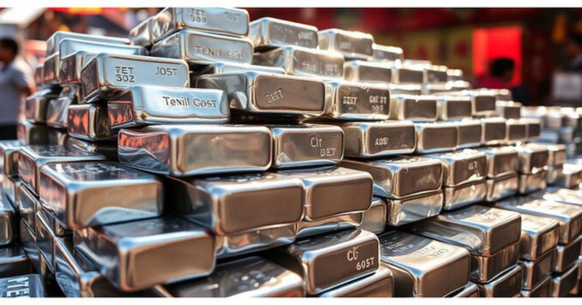 Nền kinh tế lớn thứ 4 thế giới hạn chế nhập khẩu, giá bạc thế giới sẽ ra sao?