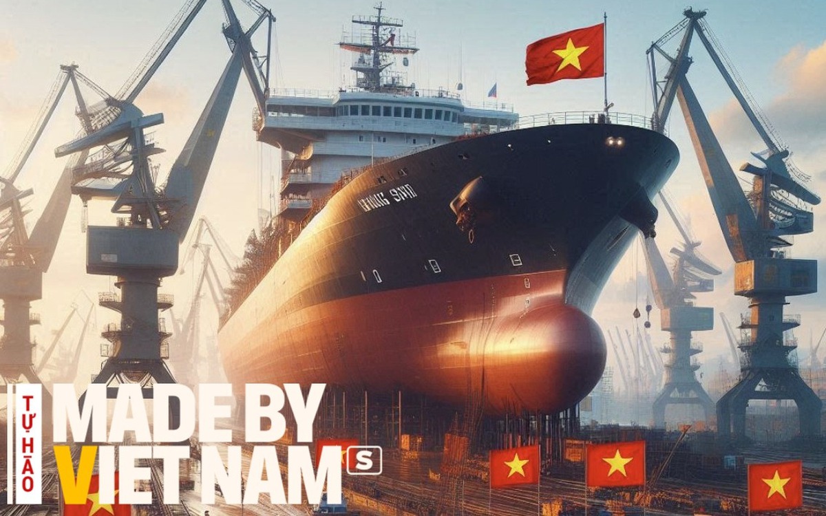 Việt Nam hạ thủy tàu 21.800 DWT: Lộ diện “ông lớn” với 6.000 kỹ sư đứng sau