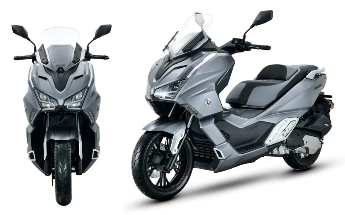 Lộ diện mẫu xe tay ga 150cc dài hơn cả Yamaha TMAX, sở hữu bình xăng 15 lít, có ABS, TCS nhưng giá cực mềm