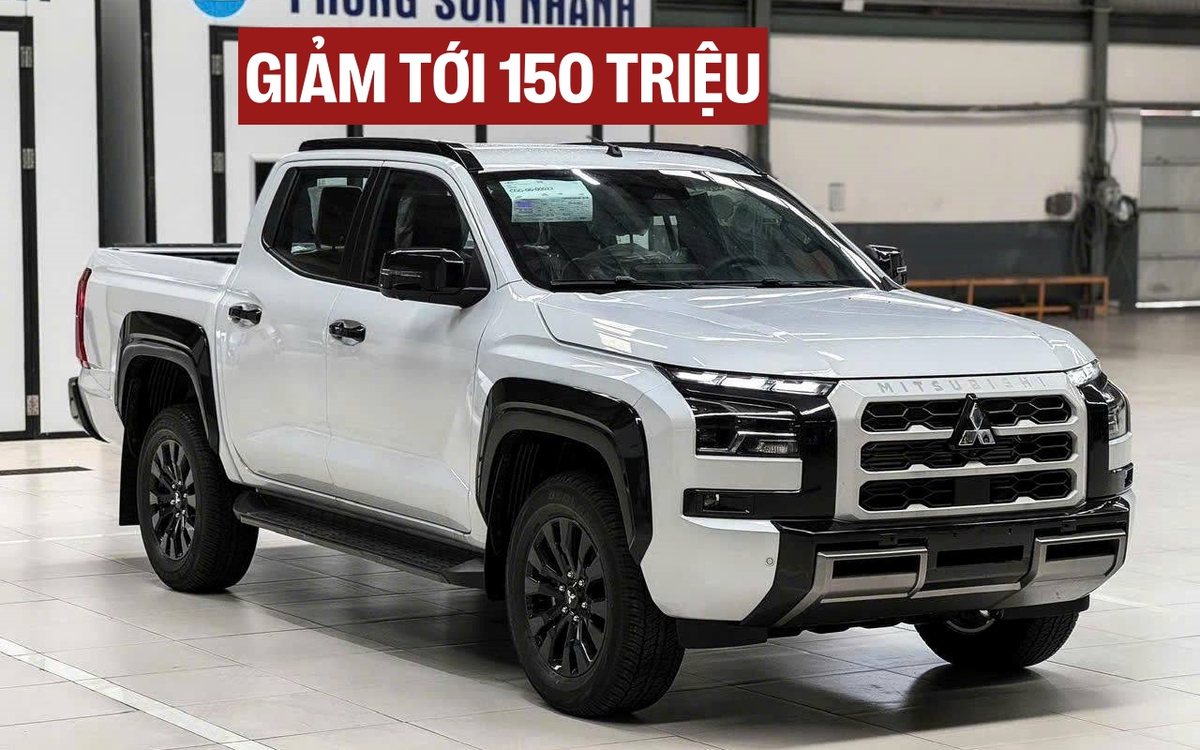 Mitsubishi Triton ‘dọn kho’ giảm giá tới 150 triệu đồng tại đại lý: Bản ‘full’ còn hơn 770 triệu, cạnh tranh Ranger Wildtrak