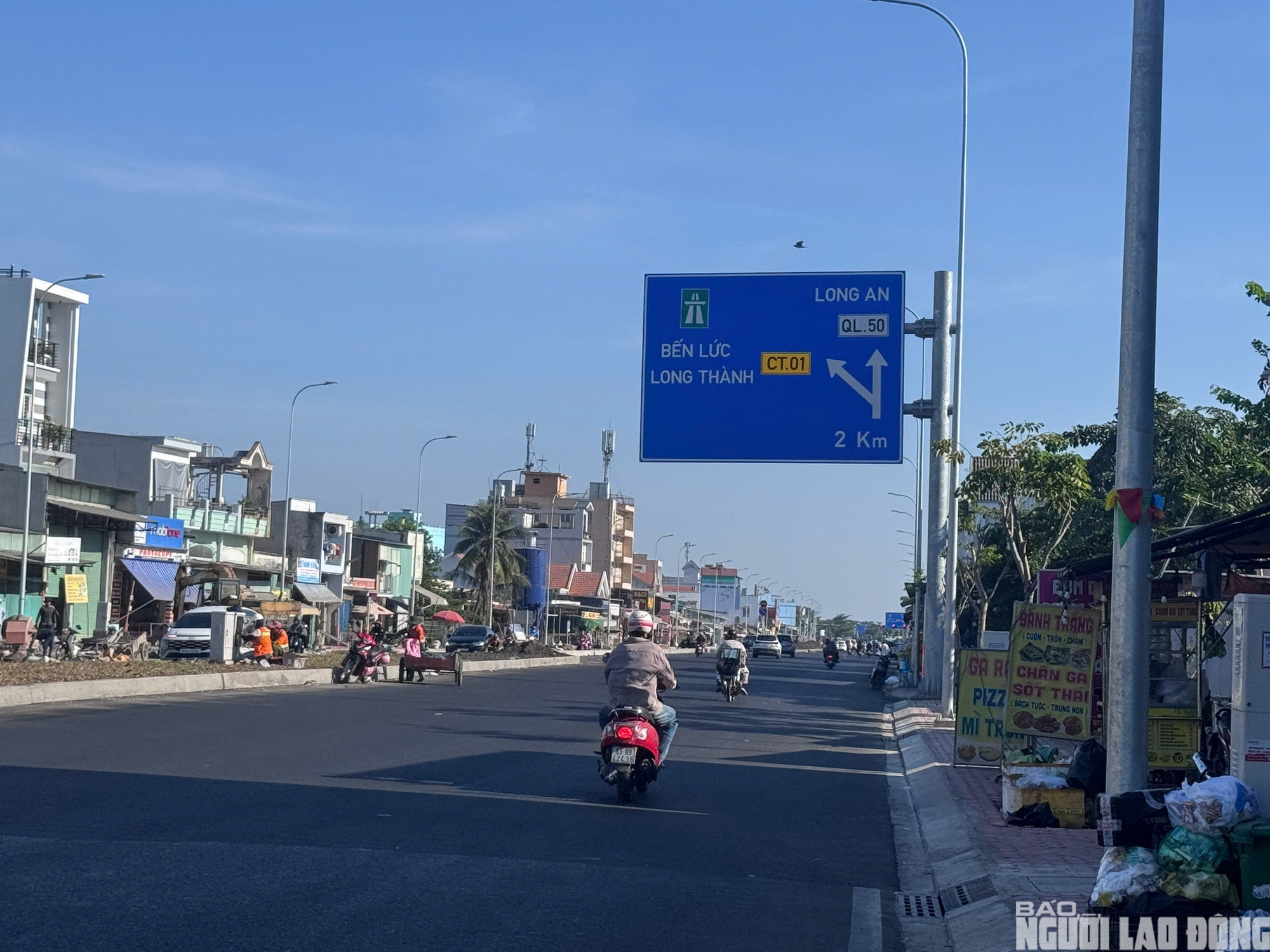 Diện mạo mới của Quốc lộ 50 hướng về Tây Ninh - Ảnh 3