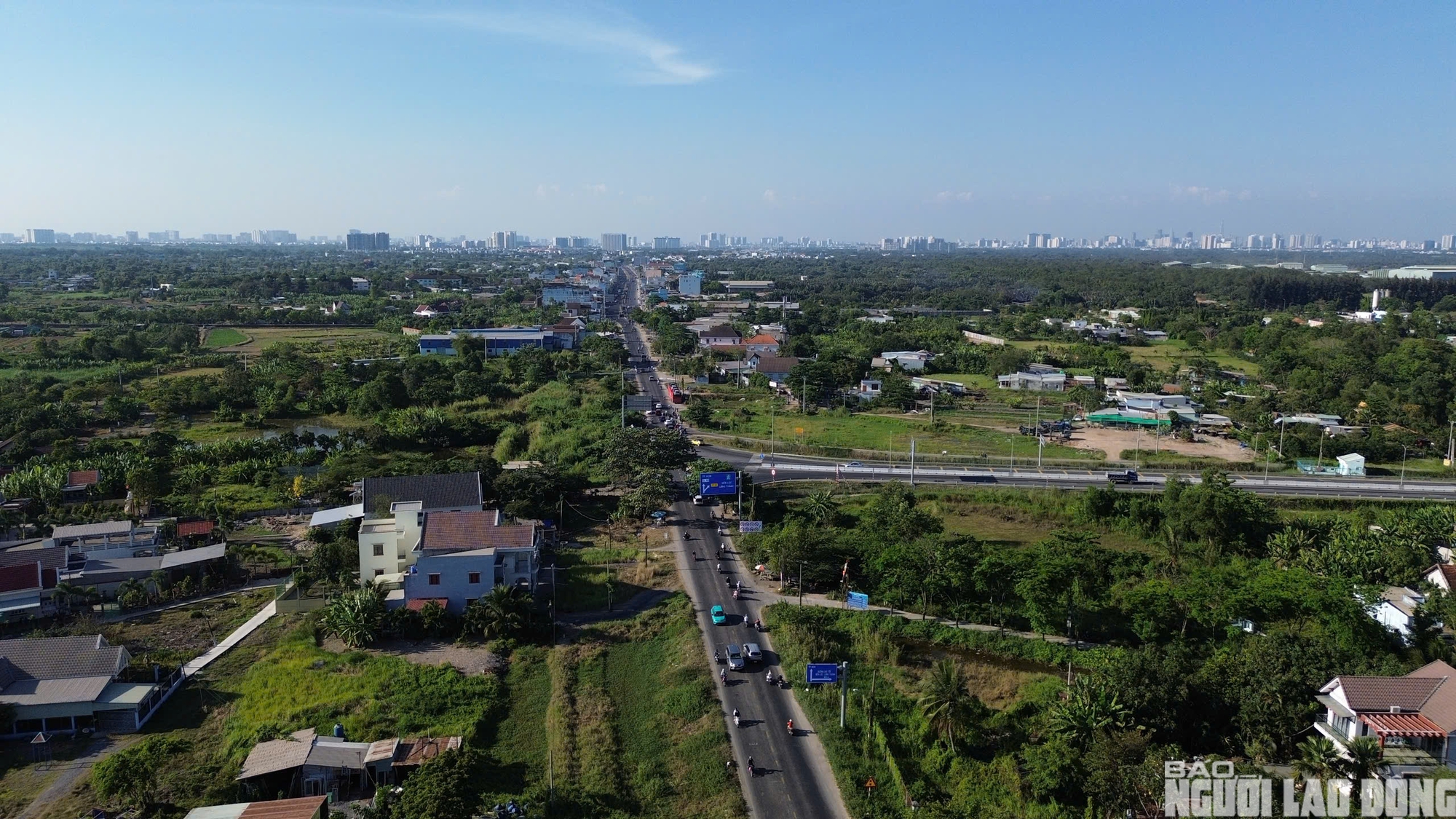 Diện mạo mới của Quốc lộ 50 hướng về Tây Ninh - Ảnh 6