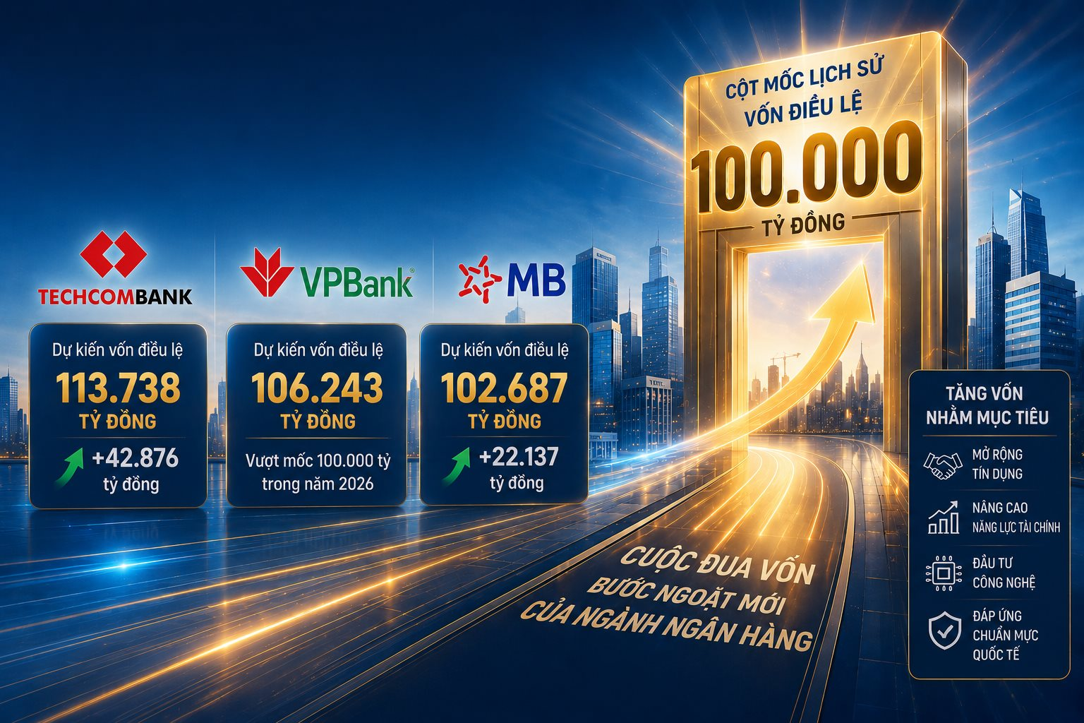 Ba ngân hàng sắp đạt cột mốc chưa từng có tại Việt Nam - Ảnh 1