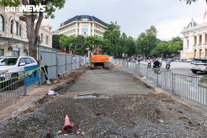 Hiện trạng loạt dự án chống ngập ở nội đô Hà Nội trước hạn về đích 30/5 - Ảnh 19